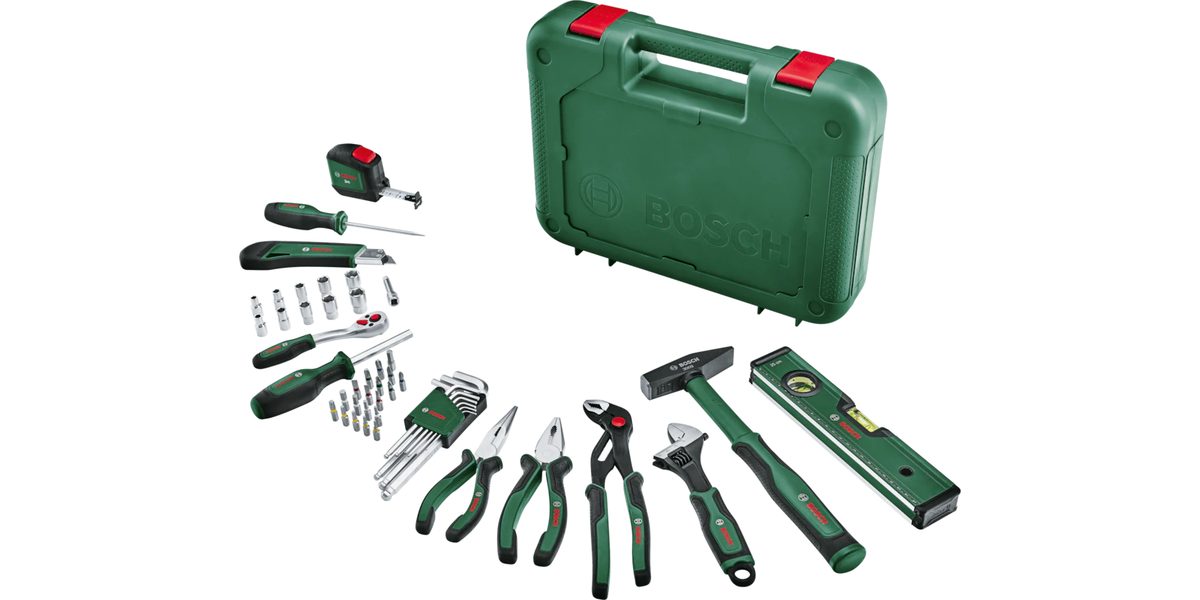 1600A02BY7_BOSCH_1 Bosch Advanced Hand Tool Set 52-Pieces - Image 1