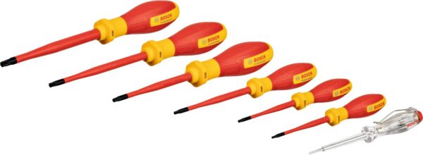 Bosch VDE Screwdriver Set TX 7 pcs Professional