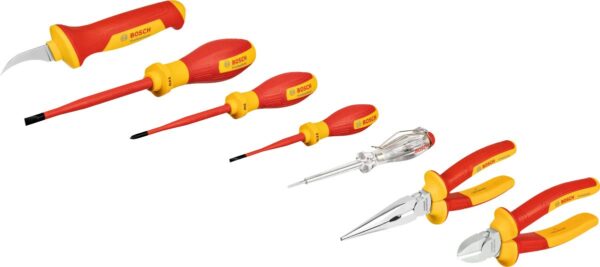 Bosch VDE Hand Tools Mixed Set 7 pcs Professional