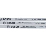 Bosch Hacksaw Blades 150 mm 24 TPI 3-Pieces