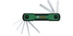 Bosch 8-in-1 Folding Hex Key Set - Image 2