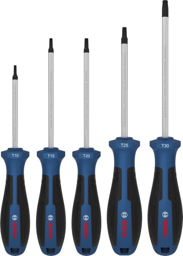 Bosch Screwdriver Set TX 5-Pieces Professional