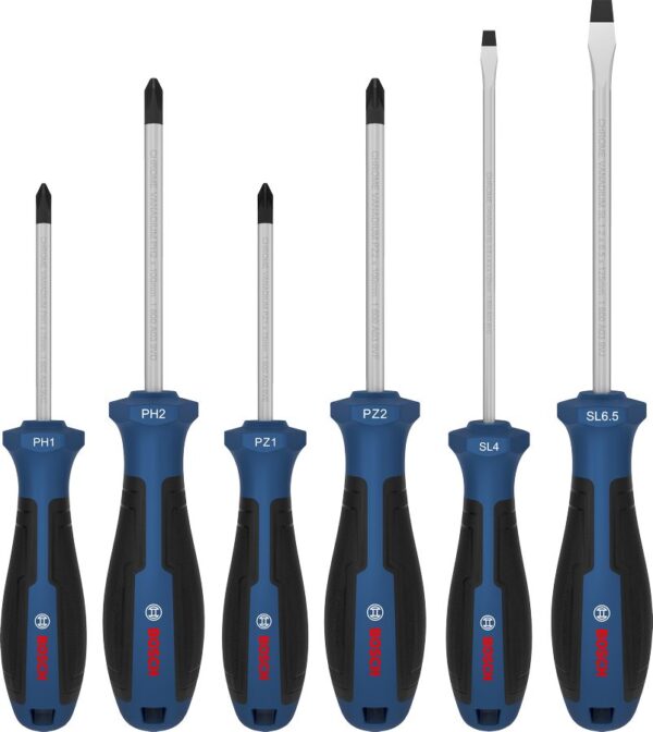 Bosch Screwdriver Set PH/PZ/SL 6-Pieces Professional