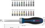 Bosch Bit Ratchet Screwdriver Set, 18 pcs Bits Professional - Image 3