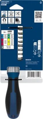 Bosch Bit Ratchet Screwdriver Set, 18 pcs Bits Professional - Image 4