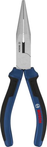 Bosch Long-Nose Pliers 180 mm Multi-Component Handles Professional