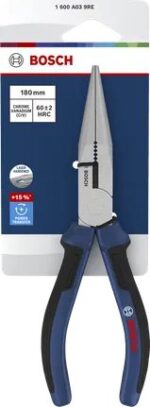 Bosch Long-Nose Pliers 180 mm Multi-Component Handles Professional - Image 2