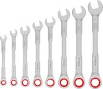 Bosch Ratchet Combination Wrench Set 8-19 mm, 8 pcs Professional