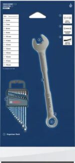 Bosch Combination Wrench Set 12 pcs Professional - Image 4