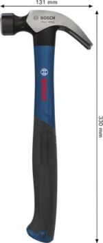 Bosch Claw Hammer 16 oz / 450 g Curved Professional - Image 3