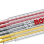 Bosch Pencil Lead Multicolor 2.8 mm Refills, 6 pcs Professional