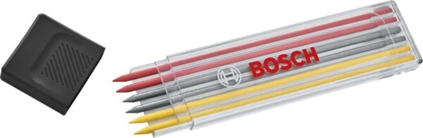 Bosch Pencil Lead Multicolor 2.8 mm Refills, 6 pcs Professional
