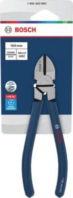 Bosch Diagonal Side Cutters 160 mm Dipped Non-Slip Handles Professional - Image 2